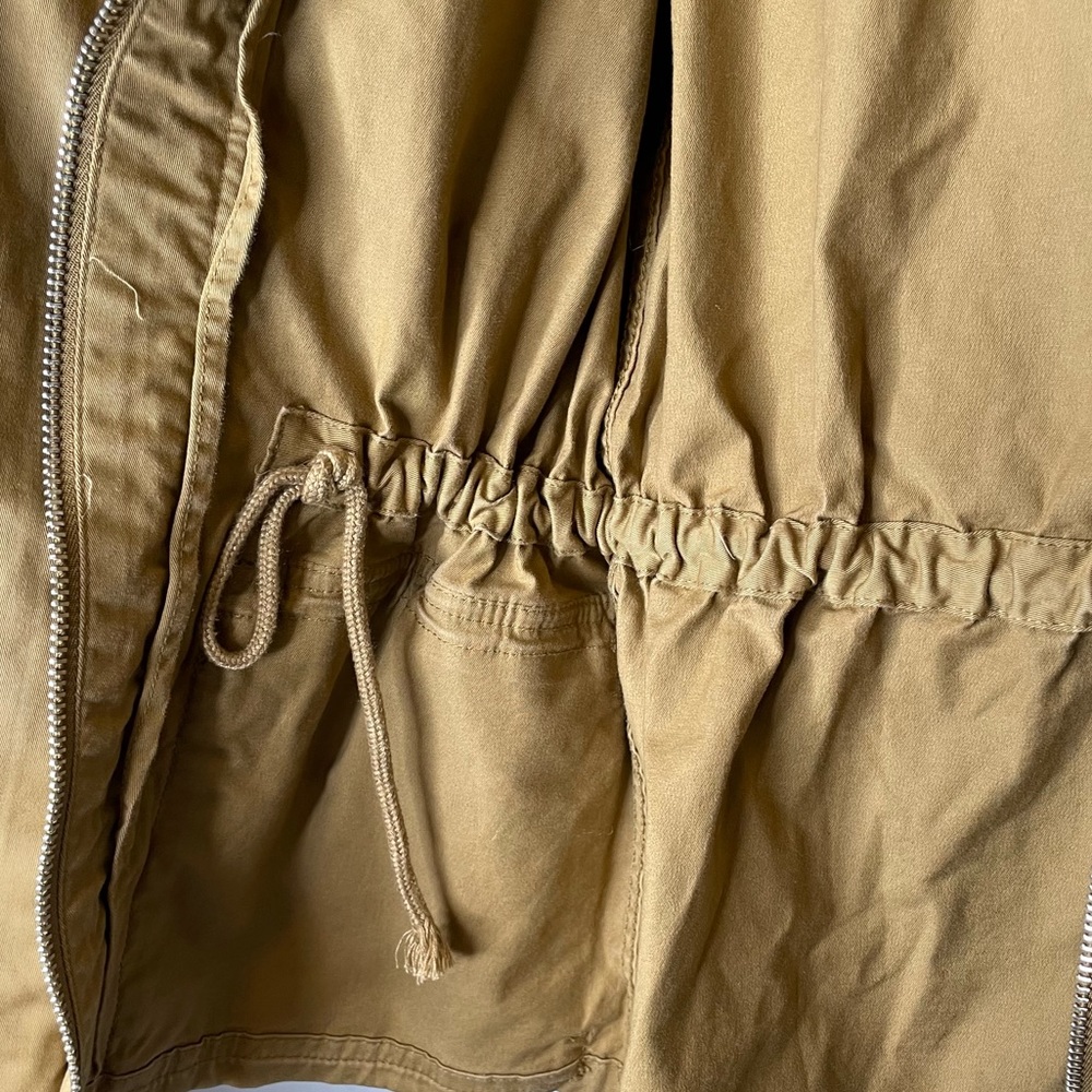 GAP Women’s Tan Utility Jacket Small - Picture 8 of 10